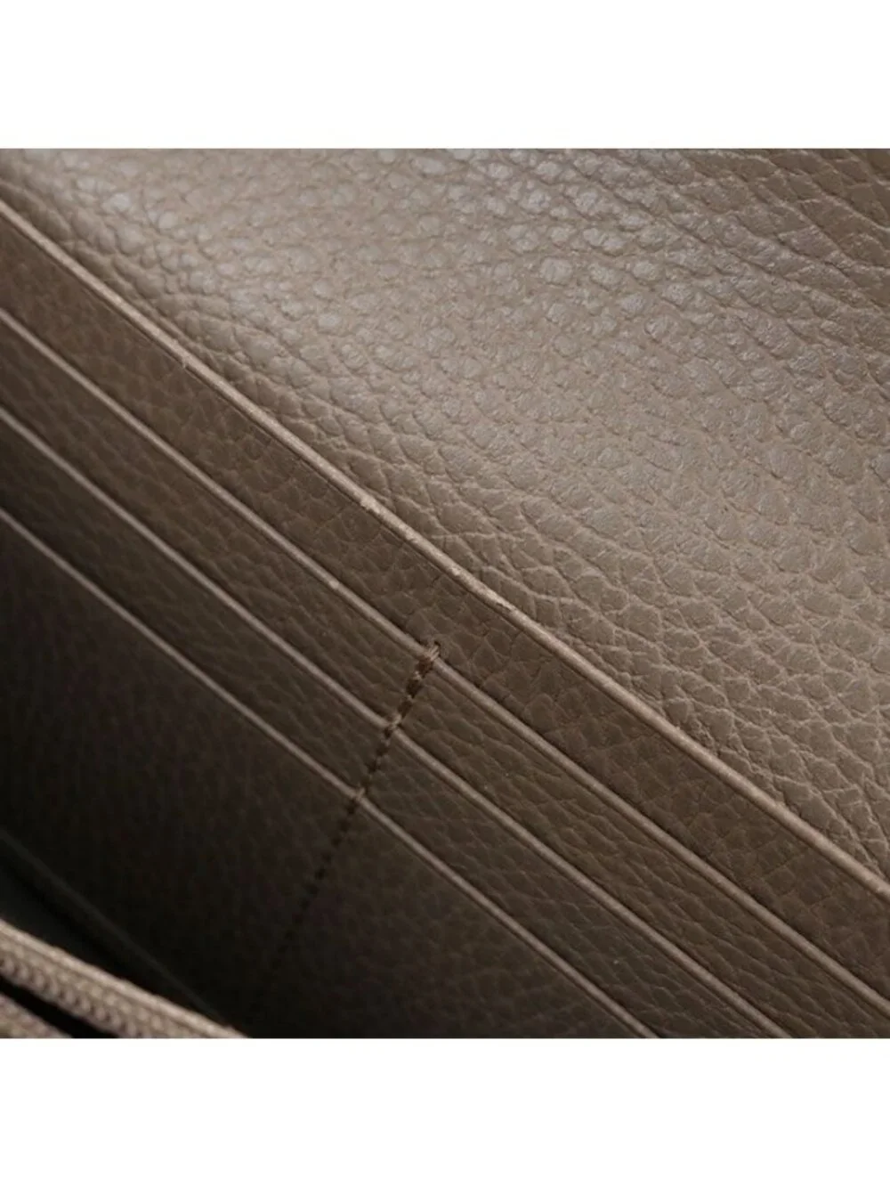 ★SOLD★ Gucci Bicolor Continental Wallet Double Bifold Leather - Picture 6 of 8